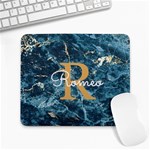 Personalized Initial Name Marble Large Mousepad Large Mousepad Front
