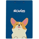 Dog A4 Acrylic Clipboard Back