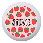Personalized Strawberries Name Dento Box Dento Box with Mirror Front