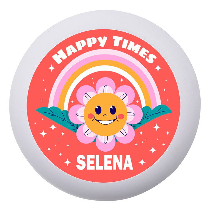 Personalized Happy Flower Name Dento Box Dento Box with Mirror