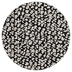 Gothic Leaf Pattern 5 Round Trivet