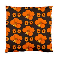 Retro 40s 50s Flowers Pattern Halloween 2 Standard Cushion Case (one Side)