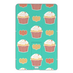 Retro 40s 50s Cupcake Pattern 3 Name Card Style Usb Flash Drive