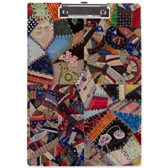 Background Embroidery Pattern Stitches Abstract A4 Acrylic Clipboard