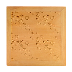Flowers Bloom Blossom Petals Plant Wood Photo Frame Cube