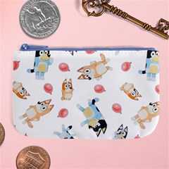 Bluey, Bluey Merch, Bluey Pattern, Bluey Bluey, Bingo, Bluey Design, Bluey Dog Large Coin Purse