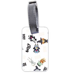 Bluey, Bluey Merch, Bluey Pattern, Bluey Bluey, Bingo, Bluey Design, Bluey Dog Luggage Tag (two Sides)
