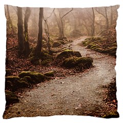 Path Trees Forest Fantasy Large Cushion Case (one Side)