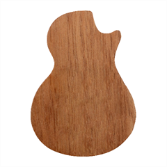 Design Pattern Seamless Tropical Guitar Shape Wood Guitar Pick Holder Case And Picks Set