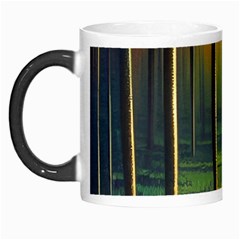 Outdoors Night Moon Full Moon Trees Setting Scene Forest Woods Light Moonlight Nature Wilderness Lan Morph Mug